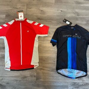 Red and Black Cycling Jerseys